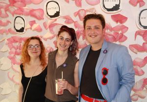 (L-R) Singer Joy, Sarah Bedrick and James Clements | photo by Joe Pietropaolo (c) WWT Photo